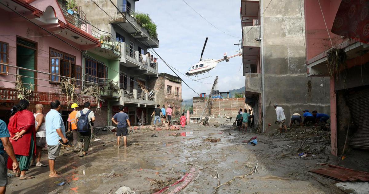 Toll in Nepal-China flash flood rises to 616