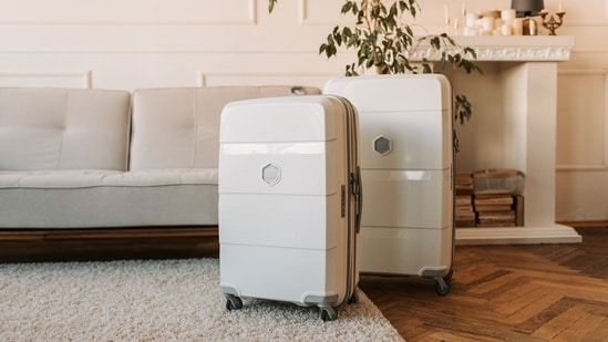 Travel smart and in style with this premium Set of 2 Trolley Bags, designed to give you the perfect blend of durability, space, and convenience. Whether it's a short weekend getaway or a long international trip, this matching luggage set has you covered. Crafted with high-quality materials, smooth 360° spinner wheels, and a sturdy telescopic handle, these trolley bags ensure effortless mobility. With two different sizes in one set, you can pack light or carry extra – making it a must-have travel companion for every journey.