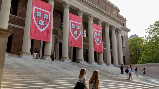 Trump's remarks come after he suspended the entry of foreign students seeking to study at Harvard University through exchange programmes. A day after barring the admission of foreign students in Harvard University, US President Donald Trump said on Thursday that the administration of the Ivy League university has