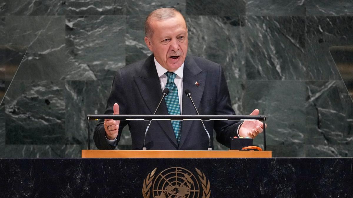 TTurkiye's President Tayyip Erdogan on Tuesday (September 23, 2025) referred to the Kashmir issue in the U.N. General Assembly and said his nation was “pleased” with the ceasefire between India and Pakistan after a period of conflict earlier this year.