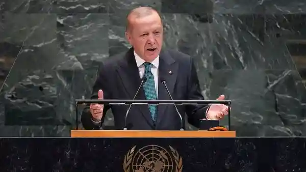 Turkish President Erdogan has been at the United Nations General Assembly urged “the issue of Kashmir should be resolved on the basis of the resolutions of the UN”, harping upon a topic that has remained a flashpoint of India and Pakistan. Erdogan said at the UNGA, “The issue of Kashmir should be resolved on the basis of the resolutions of the UN, for the best of our sisters and brothers in Kashmir, through dialogue, we hope”