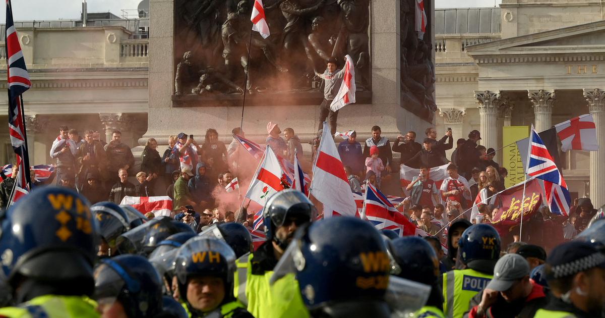 Twenty-five persons were arrested after protesters at a far-right rally mainly against immigration clashed with the police in central London on Saturday. Twenty-six police officers were injured, the Metropolitan Police said in a statement. Up to 1.5 lakh persons participated in the “Unite the Kingdom” rally, one of the largest far-right protests in Britain, AFP reported. The event organised by anti-immigration activist Tommy Robinson amplified racist conspiracy theories and hate speech against Muslims, The Guardian reported.