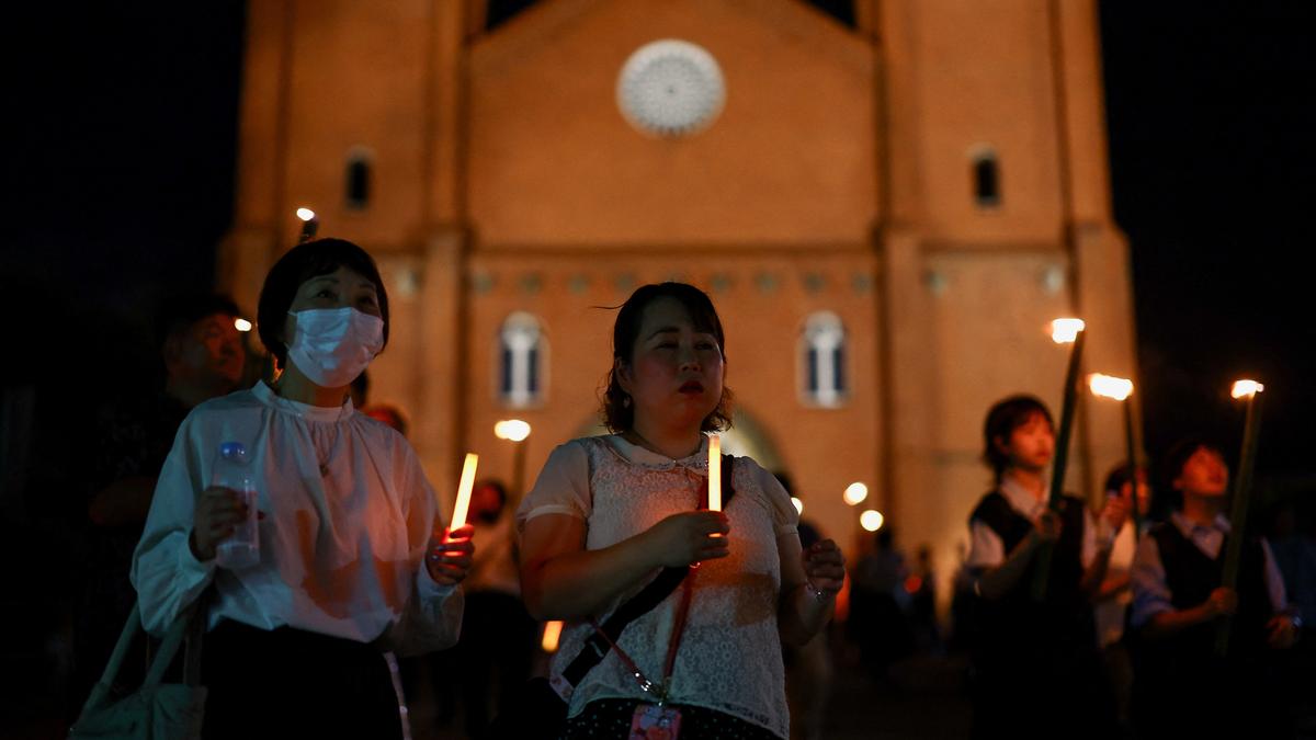 Twin cathedral bells rang in unison on Saturday (August 9, 2025) in Japan's Nagasaki for the first time since the atomic bombing of the city 80 years ago, commemorating the moment of horror. On August 9, 1945, at 11:02 a.m., three days after a nuclear attack on Hiroshima, the United States dropped an atomic bomb on Nagasaki.