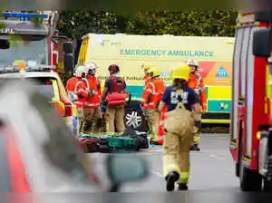 Two people were killed and three seriously injured in an attack at a synagogue in northern England on Yom Kippur, police said. The suspect was shot by officers and is believed dead, though concerns about explosives delayed confirmation. Two people were killed and three others were seriously wounded Thursday in a synagogue attack in northern England on the holiest day of the Jewish year, police said.<br><br> The suspect is also believed to be dead after being shot by officers, but that couldn't be immediately confirmed because of concerns he had an explosive on him, Greater Manchester Police said. A bomb disposal team was at the scene.<br><br> The incident took place as people gathered at the synagogue on Yom Kippur, the day of atonement and the most solemn day in the Jewish calendar.<br><br> In a series of posts on X, Greater Manchester Police said they were called to the Heaton Park Hebrew Congregation Synagogue in Crumpsall shortly after 9:30 am by a member of the public, who said he had witnessed a car being driven toward members of the public and that one man had been stabbed.<br><br> Shots were fired by firearms officers minutes later, police said.<br><br>