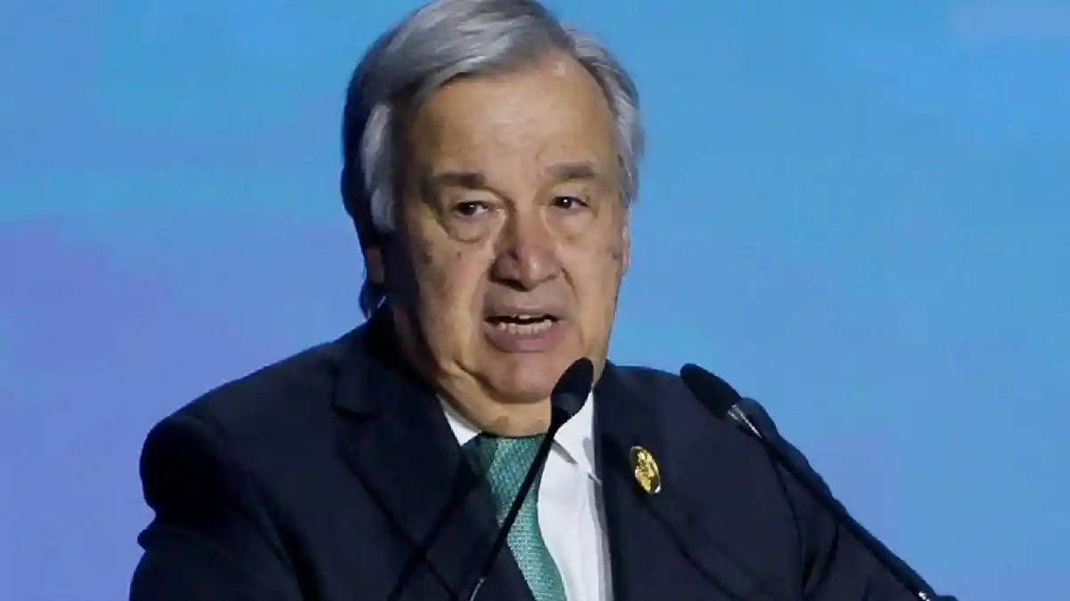 UN Chief Warns Humanity Missed 1