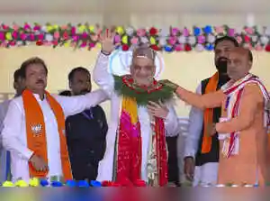 Union Home Minister Amit Shah accused Rahul Gandhi and Lalu Prasad of supporting voting rights for infiltrators, vowing to remove them if NDA secures a two-thirds majority in Bihar. He also highlighted four reasons for celebration, including the Ram Temple, a women's employment scheme, GST reforms, and an NDA victory in the upcoming state assembly polls.