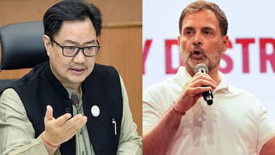 Union Minister Kiren Rijiju on Thursday launched a scathing attack on Lok Sabha Leader of Opposition Rahul Gandhi, saying that he is making “bogus claims