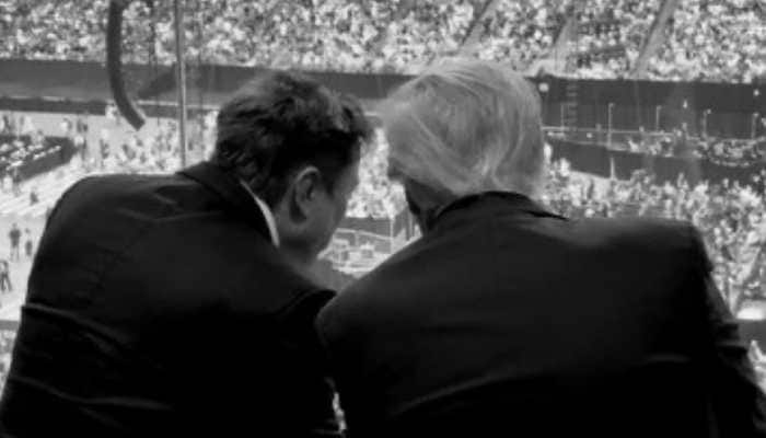 US President Donald Trump and Tesla CEO Elon Musk were spotted sitting side by side at the memorial service of conservative activist Charlie Kirk. US President Donald Trump and Tesla CEO Elon Musk were spotted sitting side by side at the memorial service of conservative activist Charlie Kirk.