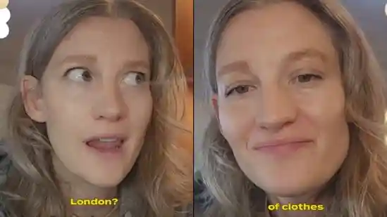 US woman in Bangalore jokes about winter chill