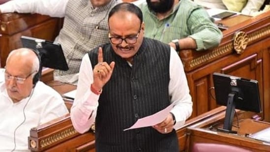 Uttar Pradesh Deputy Chief Minister Brajesh Pathak on Tuesday appealed to citizens and shopkeepers to buy and sell products made in India. Speaking to ANI, on the importance of supporting indigenous goods, Pathak said,