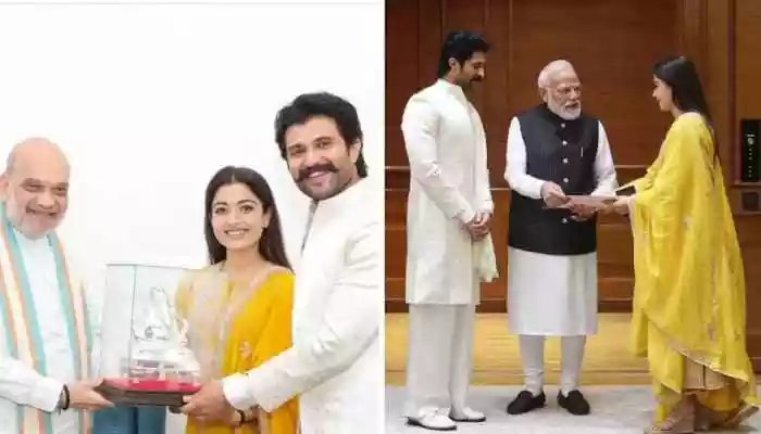 Vijay and Rashmika invite PM Modi to grand reception- check pics