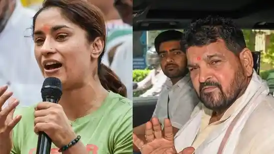 Vinesh says she’s among Brij Bhushan’s victims in sex harassment case