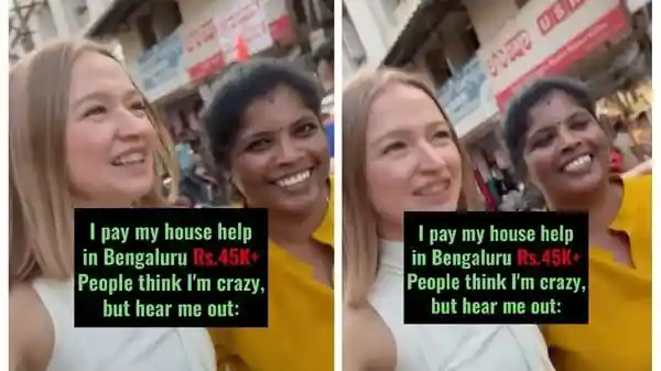 Viral Russian woman, who pays ₹45,000 to her house help and works in a startup in Bengaluru, opened up on the logic behind the big pay check. The woman named Iuliia Aslamova, who lives in the IT hub of India — Bengaluru, is in the spotlight over her big revelation.Viral Russian woman, who pays ₹45,000 to her house help and works in a startup in Bengaluru, opened up on the logic behind the big pay check. The woman named Iuliia Aslamova, who lives in the IT hub of India — Bengaluru, is in the spotlight over her big revelation.An entrepreneur by profession and wife of an Indian national, who has been living in India for the past 11 years, she boasts over 27,000 followers on Instagram. Describing the reason for paying a big fat salary to her domestic help, she stated, “When hiring a nanny for Elina, I did at least 20 interviews and made a proper checklist of important qualities to look for in a candidate.”She decided to “pay well” and provide fair compensation for the nanny's services because of the following reasons: