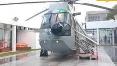 Visakhapatnam's iconic Beach Road has always been a favourite spot for families, tourists, and locals looking to unwind by the sea. Known for its scenic coastline, naval history, and museums that celebrate India's maritime strength, the stretch has added another unique attraction — a decommissioned Navy helicopter turned into a museum.