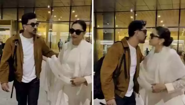 Visuals of Ranbir Kapoor and Deepika Padukone hugging at the Mumbai airport have gone viral, sparking speculation about a new project together. Mumbai: Bollywood superstars Ranbir Kapoor and Deepika Padukone were seen exiting the Mumbai airport together on October 4 after returning from their Delhi trip, where they went were for respective different events.Visuals of Ranbir Kapoor and Deepika Padukone hugging at the Mumbai airport have gone viral, sparking speculation about a new project together.Mumbai: Bollywood superstars Ranbir Kapoor and Deepika Padukone were seen exiting the Mumbai airport together on October 4 after returning from their Delhi trip, where they went were for respective different events. Whether the two actors were on the same return flight remains unconfirmed, but visuals captured them walking out of the terminal around the same time in the evening before parting ways and leaving in their respective cars. Just before getting into their vehicles, the two exchanged a brief hug, adding to the chatter around their joint travel schedule.
