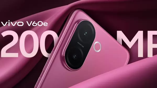 Vivo has launched its latest addition to the V-series lineup, the ‘Vivo V60e', in India, expanding its mid-range smartphone portfolio ahead of the festive season. Launched on October 7, the new handset is powered by the MediaTek Dimensity 7360-Turbo chipset, coupled with up to 12GB of RAM and 256GB of internal storage. It runs on Android 15-based FuntouchOS 15, promising smooth multitasking and enhanced user experience.Vivo has launched its latest addition to the V-series lineup, the ‘Vivo V60e', in India, expanding its mid-range smartphone portfolio ahead of the festive season. Launched on October 7, the new handset is powered by the MediaTek Dimensity 7360-Turbo chipset, coupled with up to 12GB of RAM and 256GB of internal storage. It runs on Android 15-based FuntouchOS 15, promising smooth multitasking and enhanced user experience.<h4><strong>Vivo V60e: Pricing in India</strong></h4>In India, the Vivo V60e starts at ₹29,999 for the 8GB RAM + 128GB storage variant. The 8GB + 256GB version is priced at ₹31,999, while the top-tier model with 12GB RAM and 256GB storage costs ₹33,999. The device is available in two colour finishes, catering to different style preferences. The smartphone will be available to purchase from the company's official website and other authorised retail stores.