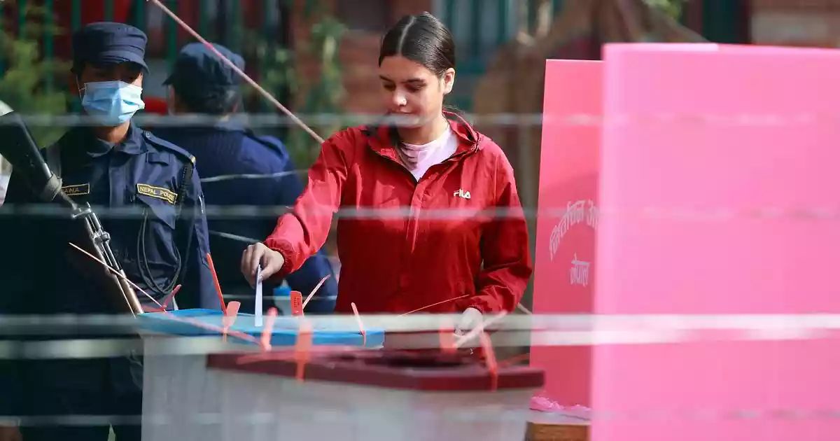 Voting underway in first polls since ‘Gen Z’ protests toppled Oli government