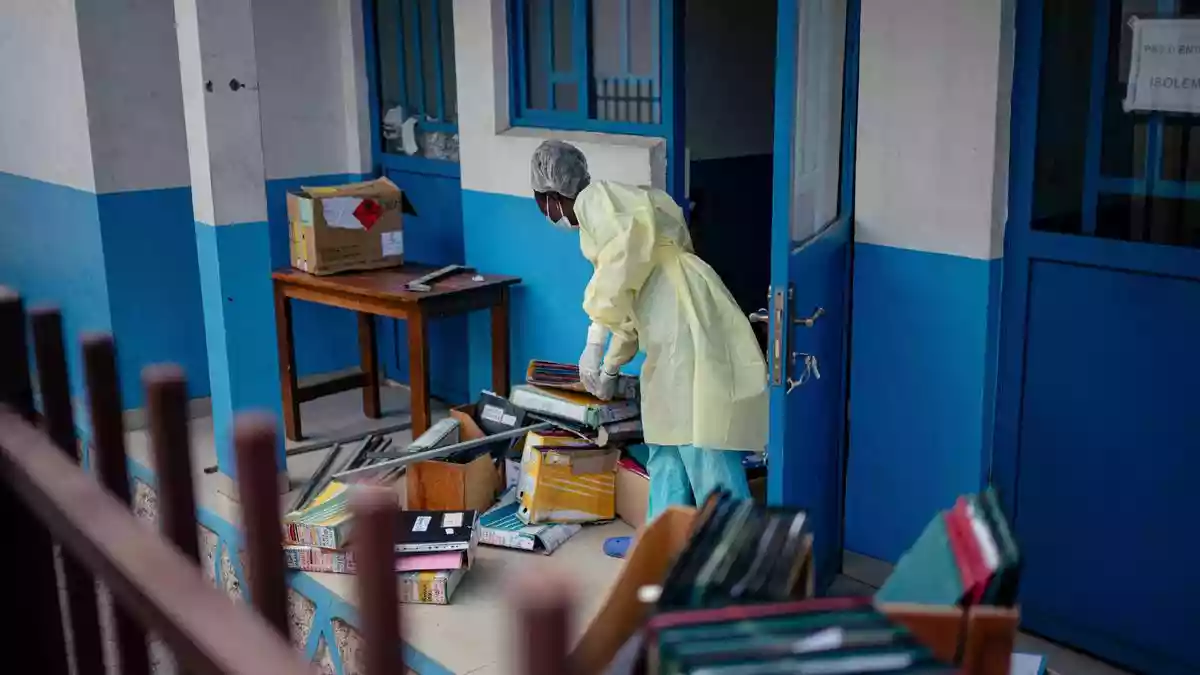 Why has the WHO declared a PHEIC over the Ebola outbreak in Africa