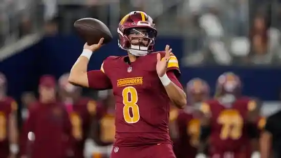 Why Marcus Mariota is playing in Commanders vs Cowboys instead of Jayden Daniels