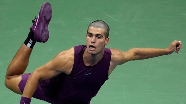 With the UP Open 2025 underway, Spanish star Carlos Alcaraz stunned the sporting world with his new buzz cut, making him almost unrecognisable. While some fans have embraced the five-time Grand Slam winner's new look, his friend Frances Tiafoe has made it clear he is not a fan.