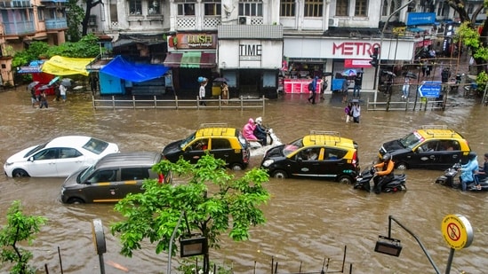 With very heavy to extremely heavy rainfall very likely in Maharashtra's Mumbai and its suburbs, the Brihanmumbai Municipal Corporation (BMC) shared high tide timings on X on Tuesday, with waves expected to go as high as 3.75 metres amid the downpour over which the India Meteorological Department (IMD) has issued a red alert.