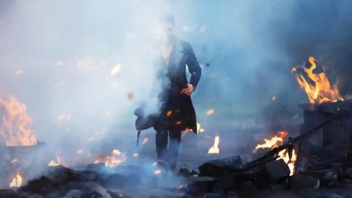 Yash Walks Through Fire In New Poster