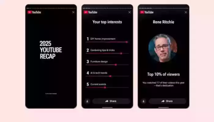 YouTube ‘Recap’ Feature Launched