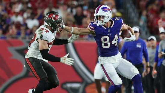 Zach Davidson went after Shilo Sanders and the Buccaneers with his ‘too small' celebration soon after the Tampa Bay safety was ejected from Saturday's preseason game for throwing a punch. The gesture caught fans' attention, with some slamming Davidson for mocking Sanders. Neither the Bucs nor the safety has issued a statement on the controversial ejection yet.