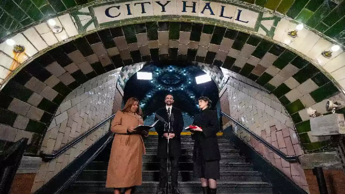Zohran Mamdani Takes Oath As New York City's First Muslim Mayor With Hand On Quran