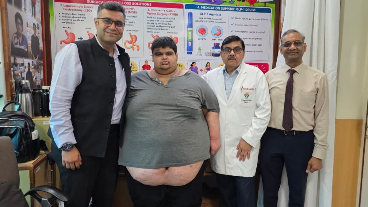 275 किलो वजन ने बढ़ाई मुश्किल