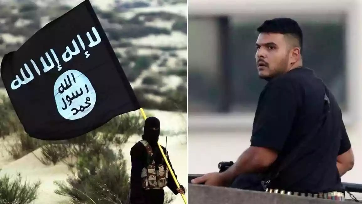 आतंकियों की कार में ISIS का झंडा
