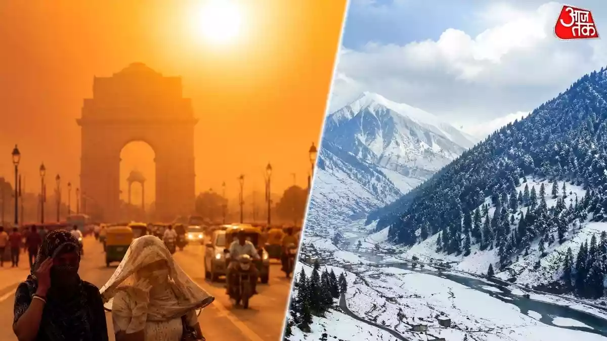 एक ही भारत की दो तस्वीर