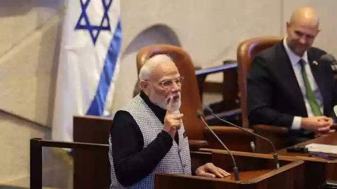 इजरायली सरजमीं से मोदी ने पेश किए 5 पावर पाॅइंट