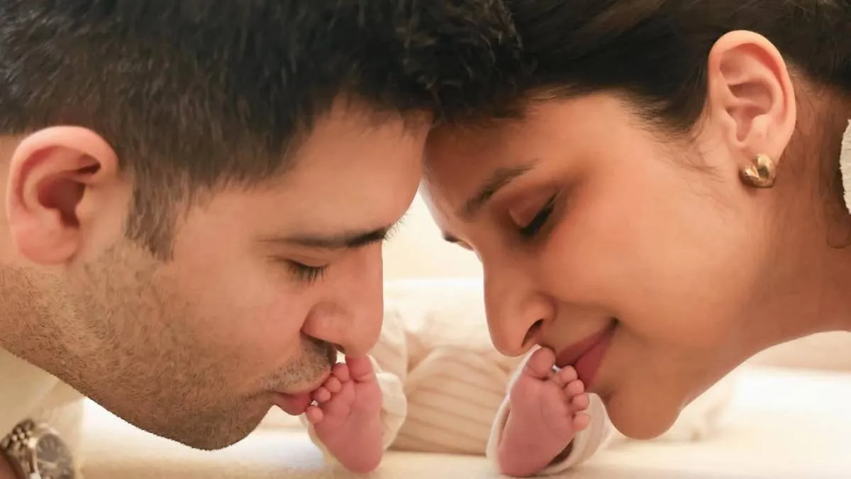 क्यूट झलक के साथ परिणीति चोपड़ा और राघव चड्ढा ने बताया बेटे का यूनिक नाम