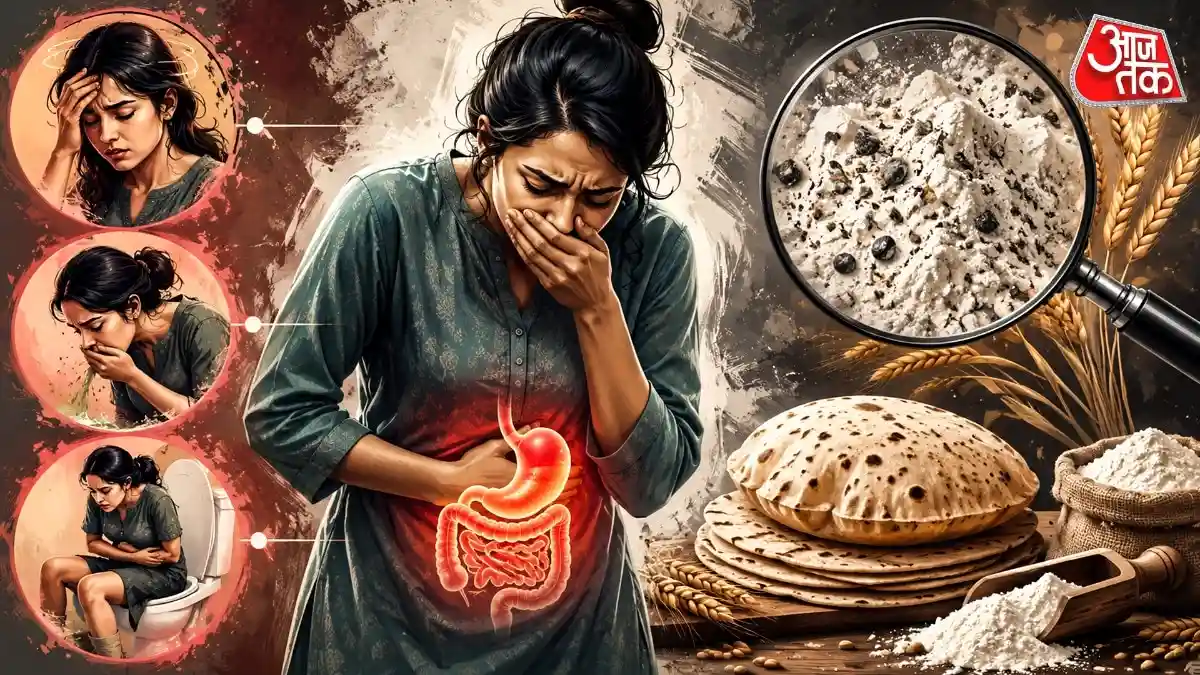 मिलावटी आटा खा लेने से शरीर में क्या होता है