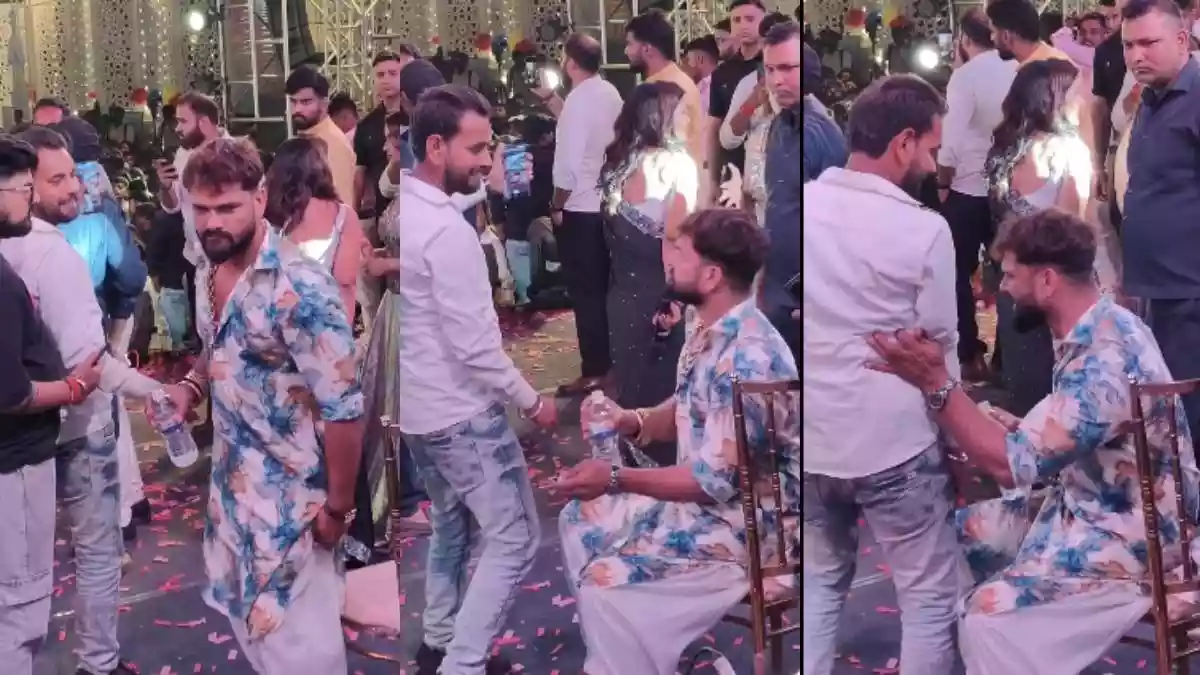 सेल्फी लेने पहुंचा फैन