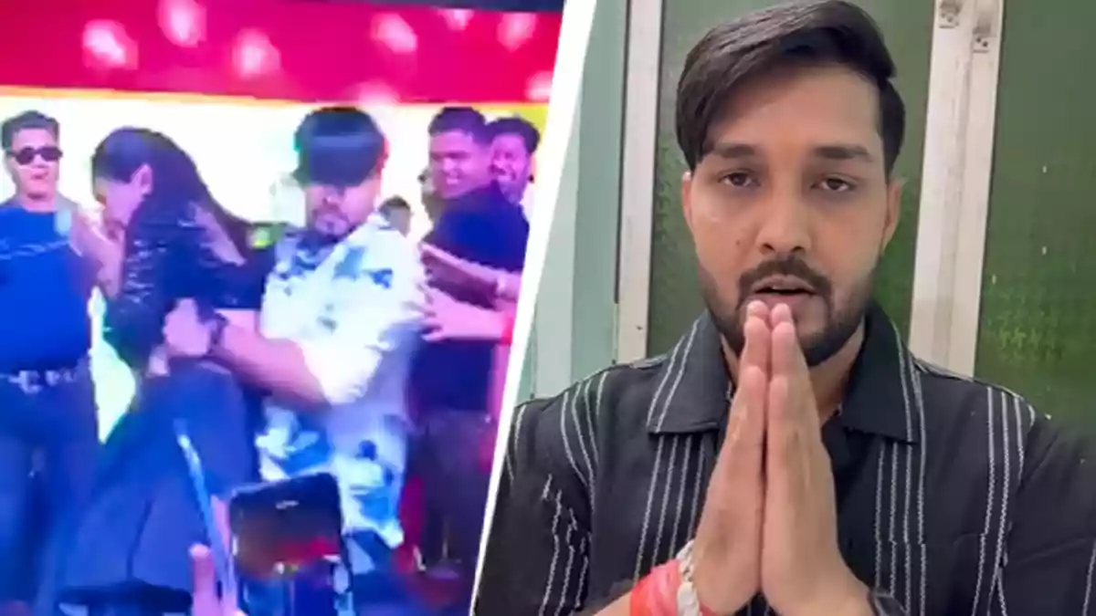 सिंगर ने लाइव शो में डांसर को क्यों फेंका