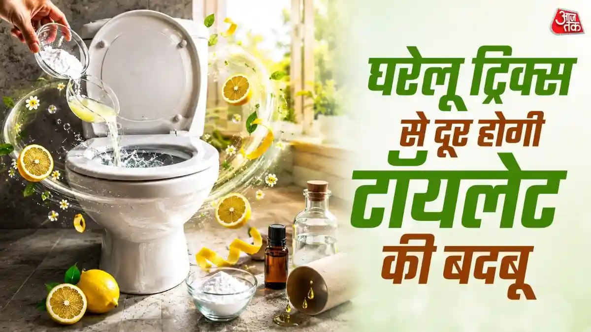 टॉयलेट की बदबू से परेशान