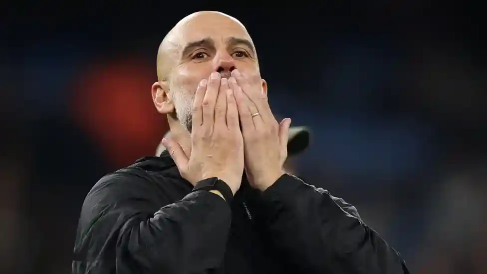 Sunday began with a celebration of Pep Guardiola and ended in the same manner.</b> The 54-year-old chalked up his 716th victory on his landmark 1
