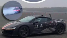 <strong>Fastest electric car drift record: </strong>Guinness World Records has released a video showing China's GAC Hyptec SSR setting a new world