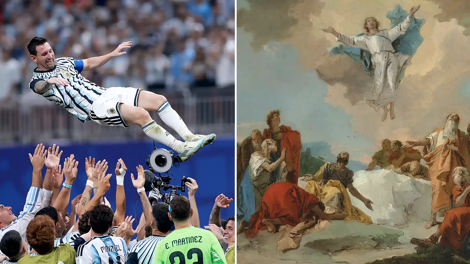 As the 2026 World Cup draws to a close, the BBC rounds up some of the most stunning photos captured from the tournament – and reveals their similarities to