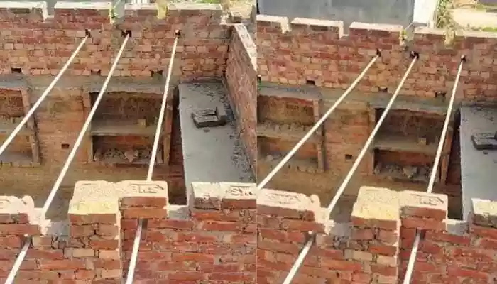 <strong>Bihar viral video: </strong>The video shows an 11 kV high-voltage power line reportedly enclosed within the walls of a house in Bihar
