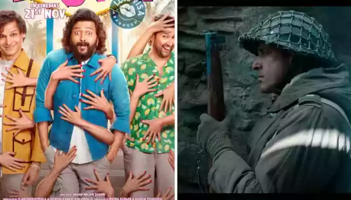 Both 120 Bahadur and Mastiii 4 hit theatres on the same day, setting up a head-to-head box office clash. New Delhi: Farhan Akhtar's 120 Bahadur hit theatres on