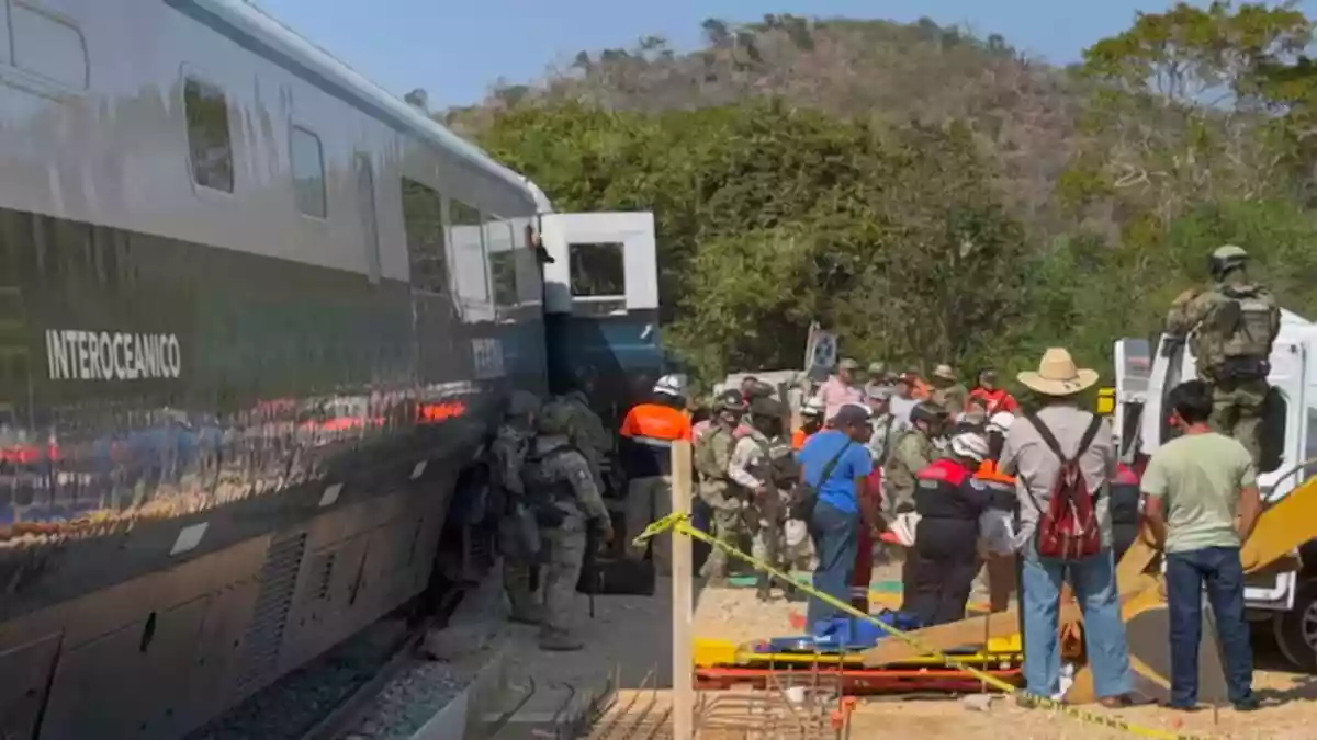 13 Dead, Nearly 100 Injured After Mexico's Interoceanic Train Derails