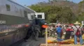 The Mexican Navy confirmed that the train came off the tracks near the town of Nizanda while carrying around 250 people, including nine crew members and 241