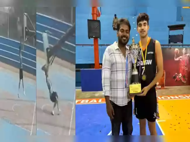 16-year-old national level basketball player dies after iron pole collapses on him during practice in Haryana
