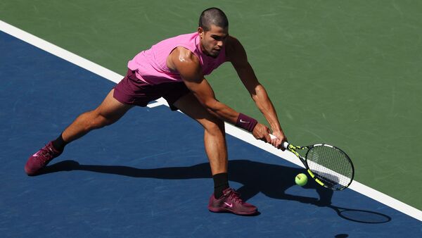 2022 champions Carlos Alcaraz suffered an injury scare at the ongoing US Open 2025 when the Spanish tennis star called for a medical timeout during his third round match against Luciano Darderi on Friday. The second seed, who has been in prolific form this week in New York, appeared to be limping slightly before the trainer came on court and treated his upper leg for a few minutes.