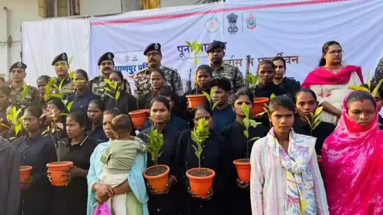 Twenty-eight cadres of Communist Party of India (Maoist) carrying a cumulative bounty of ₹89 lakh on their heads surrendered before the police in