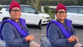 A heartwarming video of a handicapped Zepto delivery woman has gone viral after a customer recorded their brief yet powerful interaction and posted it on