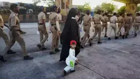 <h4>550 police personnel deployed, social media monitored to ensure peaceful Bakrid celebrations in Mumbai</h4><h4>Officials said the